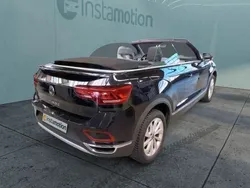 Schwarz Gebraucht 2023 VW T-Roc Cabriolet Style Cabrio | 32.178 € (Fairer Preis)