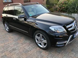 Schwarz Gebraucht 2013 Mercedes GLK350 Style SUV | 19.500 €