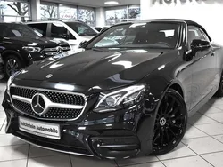 Obsidianschwarz Gebraucht 2019 Mercedes E350 AMG Cabrio | 45.500 € (Fairer Preis)