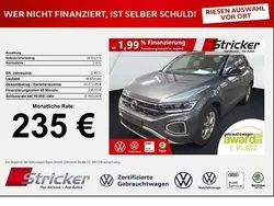 Indiumgrau metallic Gebraucht 2025 VW T-Roc Goal SUV | 30.449 € (Fairer Preis)