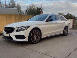 Weiß Gebraucht 2015 Mercedes C250 AMG line Kombi | 13.900 € (Guter Preis)