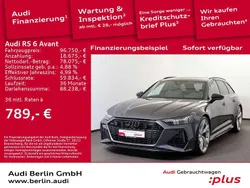 Daytonagrau perleffekt Gebraucht 2022 Audi RS6 Ambiente Kombi | 96.750 € (Fairer Preis)