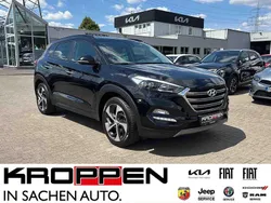 Phantom black mineraleffekt Gebraucht 2017 Hyundai Tucson Premium SUV | 20.780 € (Etwas zu teuer)