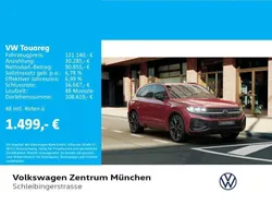 Rot Neu 2025 VW Touareg R-line SUV | 121.140 €