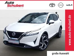 M) (weiss Gebraucht 2021 Nissan Qashqai Tekna+ SUV | 27.480 € (Fairer Preis)