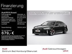 Mythosschwarz metallic Gebraucht 2025 Audi RS6 Ambiente Kombi | 108.990 € (Superpreis)