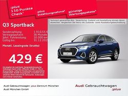 Navarrablau metallic Gebraucht 2025 Audi Q3 Sportback S-Line SUV | 44.171 € (Etwas zu teuer)