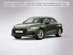 Distriktgrün metallic (metallic) Gebraucht 2025 Audi A3 Ambiente Limousine | 31.990 € (Superpreis)