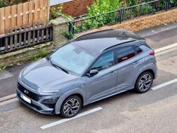 Grau Gebraucht 2023 Hyundai Kona N Line SUV | 24.900 € (Superpreis)