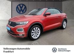 Kings red metallic/schwarz Gebraucht 2021 VW T-Roc Cabriolet R-line Cabrio | 23.980 € (Guter Preis)