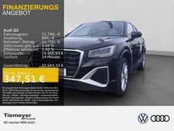 Schwarz Gebraucht 2025 Audi Q2 S-Line SUV | 31.740 € (Fairer Preis)