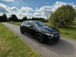 Schwarz Gebraucht 2018 Mercedes A200 AMG line Limousine | 18.500 € (Guter Preis)