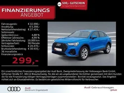 Turboblau Gebraucht 2023 Audi Q3 Sportback S-Line SUV | 32.690 € (Superpreis)