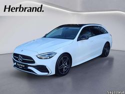 Unilack polarweiß Gebraucht 2024 Mercedes C180 AMG Kombi | 40.980 € (Etwas zu teuer)