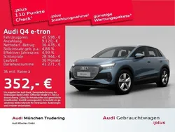 Geysirblau metallic Gebraucht 2024 Audi Q4 e-tron Ambiente SUV | 45.598 € (Fairer Preis)