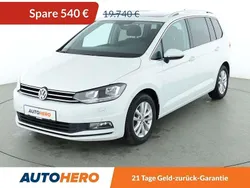 Pure white Gebraucht 2016 VW Touran Highline Van / Kleinbus | 18.120 € (Guter Preis)