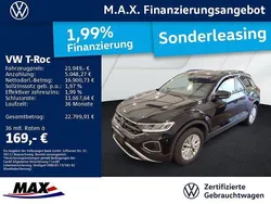 Schwarz Gebraucht 2024 VW T-Roc Life SUV | 21.949 € (Guter Preis)