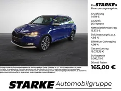 Blau (energyblau) Gebraucht 2021 Skoda Fabia ScoutLine Kombi | 14.850 € (Fairer Preis)