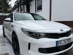 Weiß Gebraucht 2018 Kia Optima Hybrid Spirit Limousine | 18.099 € (Etwas zu teuer)