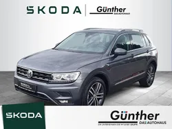 Indiumgrau metallic Gebraucht 2018 VW Tiguan Highline SUV | 24.449 € (Superpreis)