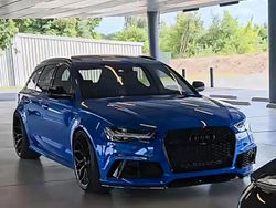 Blau Gebraucht 2016 Audi RS6 Kombi | 99.000 €