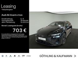Mythosschwarz metallic Gebraucht 2025 Audi A6 e-tron Performance Kombi | 70.990 € (Superpreis)