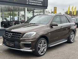 Citrinbraun metalliclack Gebraucht 2014 Mercedes ML63 AMG AMG SUV | 34.900 € (Guter Preis)