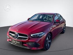 Rot Gebraucht 2024 Mercedes C180 Advanced Limousine | 39.980 € (Etwas zu teuer)