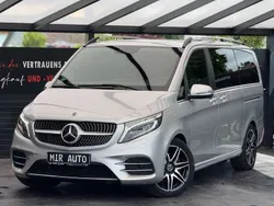 Brillantsilber metallic Gebraucht 2021 Mercedes V220 Avantgarde Van / Kleinbus | 59.900 €