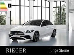Weiß Gebraucht 2024 Mercedes C300e AMG Limousine | 46.590 € (Guter Preis)