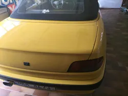 Gelb Gebraucht 1996 Peugeot 306 Cabriolet Cabrio | 555 €