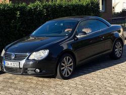 Schwarz Gebraucht 2008 VW Eos Cabrio | 7.400 € (Teuer)