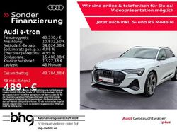 Weiß Gebraucht 2022 Audi e-tron S-Line SUV | 43.330 € (Etwas zu teuer)