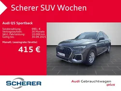 Daytonagrau perleffekt (metallic) Gebraucht 2025 Audi Q5 Sportback Ambiente SUV | 49.900 € (Guter Preis)