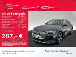 Plasmablau metallic Gebraucht 2021 Audi e-tron S-Line SUV | 39.314 € (Fairer Preis)
