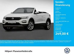 Weiß Gebraucht 2021 VW T-Roc Cabriolet Style Cabrio | 19.602 € (Fairer Preis)