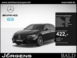 Schwarz unilack nachtschwarz Gebraucht 2023 Mercedes A35 AMG AMG Limousine | 44.290 € (Fairer Preis)