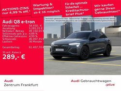 Chronosgrau metallic Gebraucht 2023 Audi Q8 e-tron S-Line SUV | 54.450 € (Guter Preis)