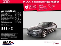 Schwarz Gebraucht 2024 Audi A7 Sportback Ambiente Kleinwagen | 66.989 € (Fairer Preis)