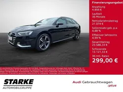 Brillantschwarz Gebraucht 2022 Audi A4 Advanced Kombi | 25.930 € (Fairer Preis)