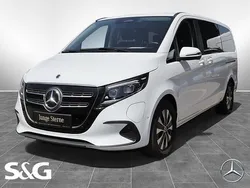 Bergkristallweiß metallic Gebraucht 2024 Mercedes EQV300 | 47.400 € (Superpreis)