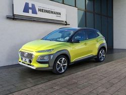 Acid yellow / phantom black Gebraucht 2020 Hyundai Kona Style SUV | 20.950 € (Fairer Preis)