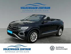 Deep black perleffekt (metallic) Gebraucht 2024 VW T-Roc Cabriolet Style Cabrio | 26.890 € (Guter Preis)
