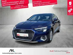 Blau Gebraucht 2024 Audi A3 Sportback Advanced Plus Limousine | 43.210 € (Teuer)