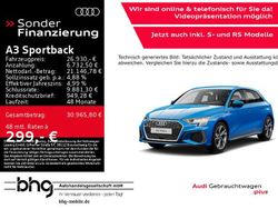 Blau Gebraucht 2022 Audi A3 e-tron Ambiente Kleinwagen | 26.930 € (Fairer Preis)