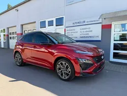 Rot Gebraucht 2022 Hyundai Kona N Line SUV | 19.600 € (Etwas zu teuer)