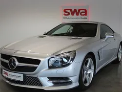 Silber Gebraucht 2014 Mercedes SL350 AMG Cabrio | 41.990 € (Fairer Preis)