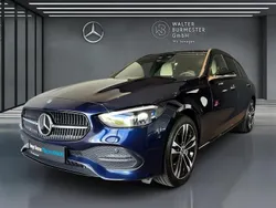 Cavansitblau metallic Gebraucht 2022 Mercedes C300e Avantgarde Kombi | 37.770 € (Teuer)