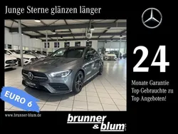 lack mountaingrau Gebraucht 2023 Mercedes CLA200 AMG line Coupé | 38.990 € (Fairer Preis)