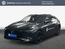 Machine grey metallic Gebraucht 2025 Mazda 3 Exclusive-Line Limousine | 33.925 € (Teuer)